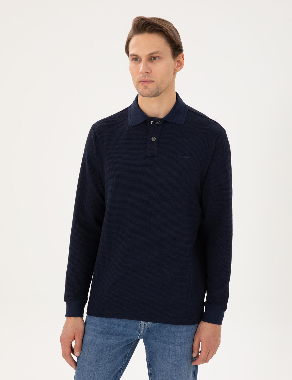 Lacivert Regular Fit Sweatshirt