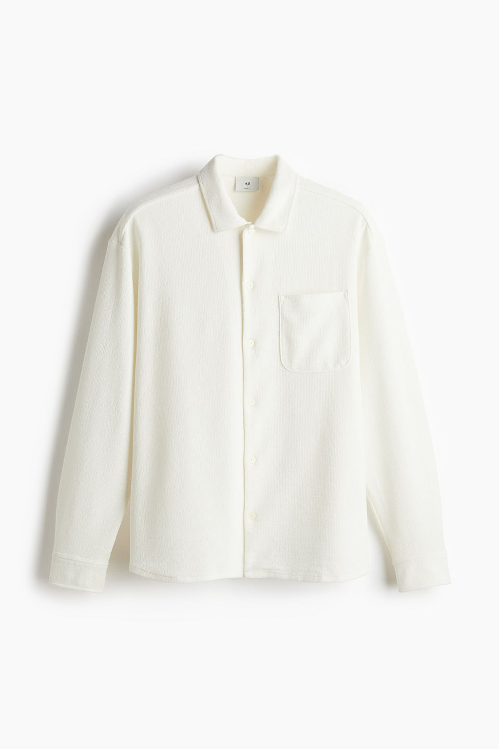 Camisa con textura Loose Fit - H&m фото 5