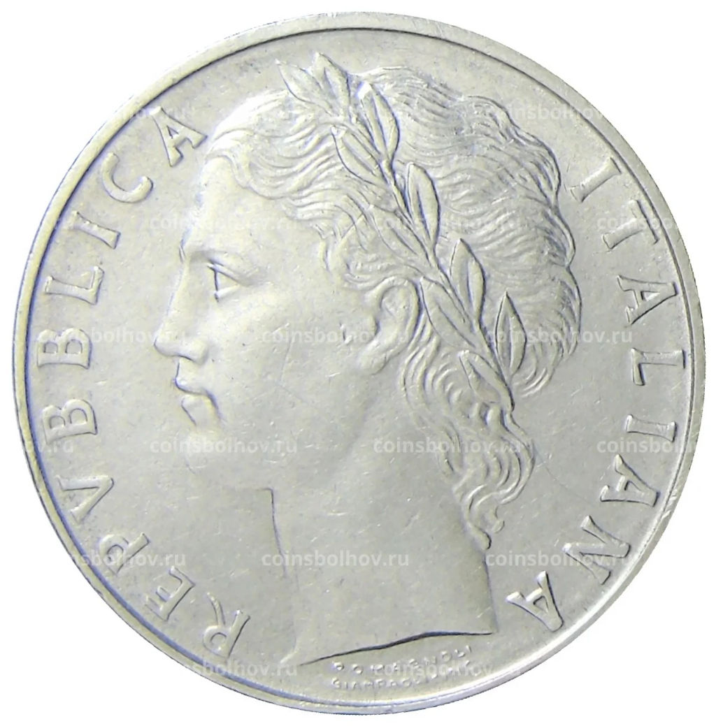 100 лир 1969 года Италия