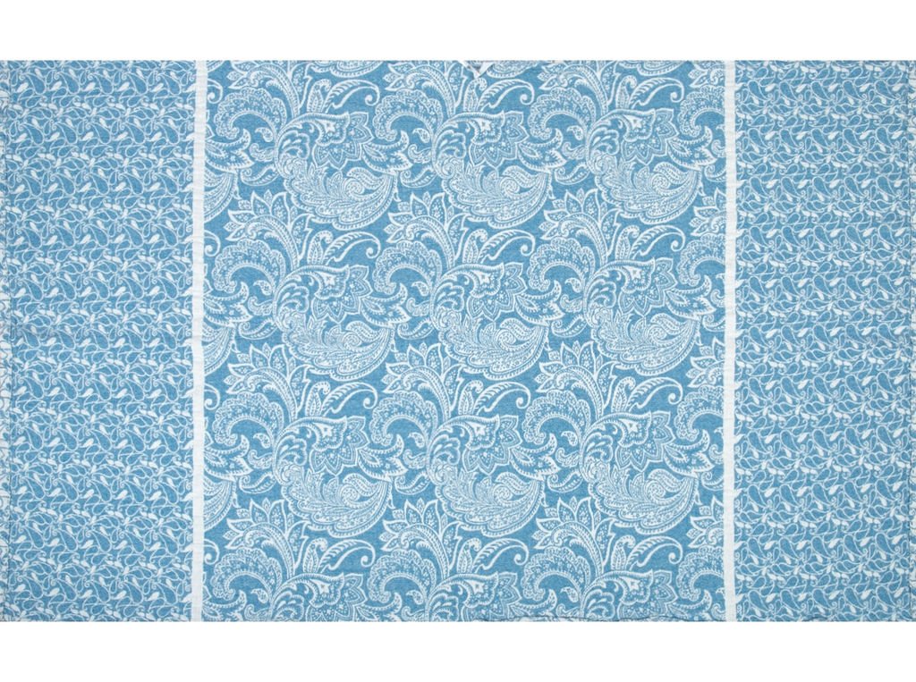 18С195-ШР/у./к. 80*145 Полотенце "Эсмеральда" цв. 250 рис. 271 бирюза