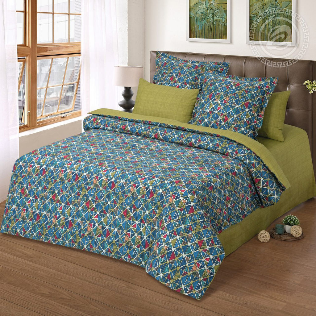 Постельное белье Сантьяго (сатин Россия) 2 сп. с Евро/Пододеяльник (молния): 1 шт. - 215*175; Простыня: 1 шт. - 215*240; Наволочка (клапан, ушки): 2 шт. - 70*70 Россия