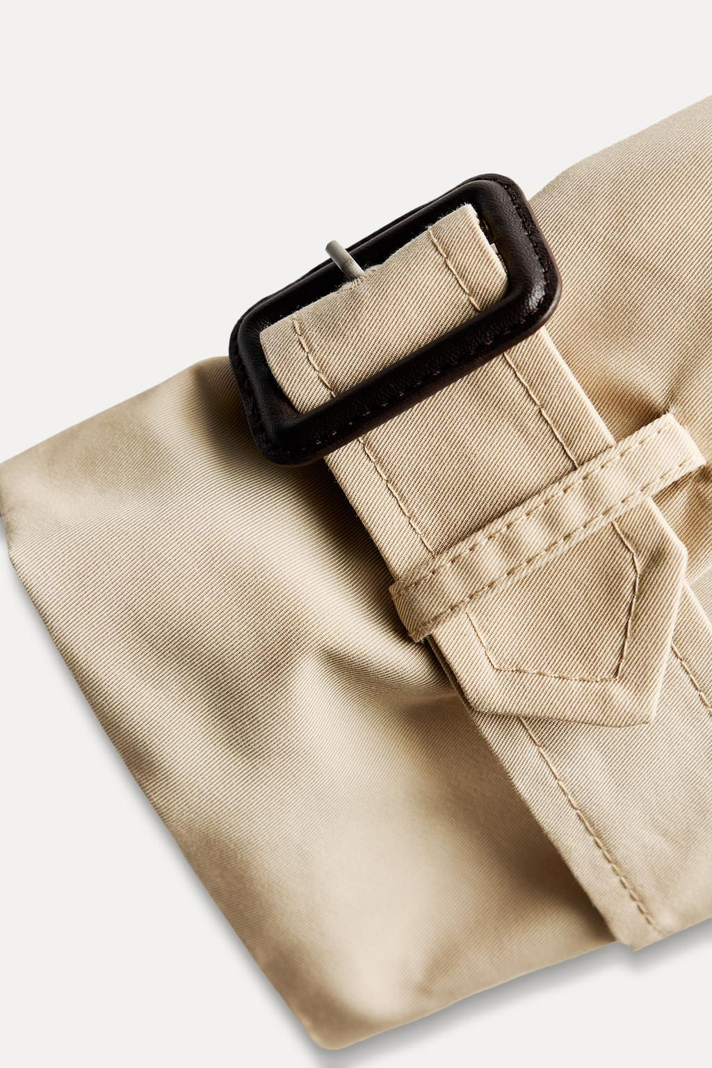 SLIM WATER-REPELLENT TRENCH COAT - ZW COLLECTION - Zara фото 10