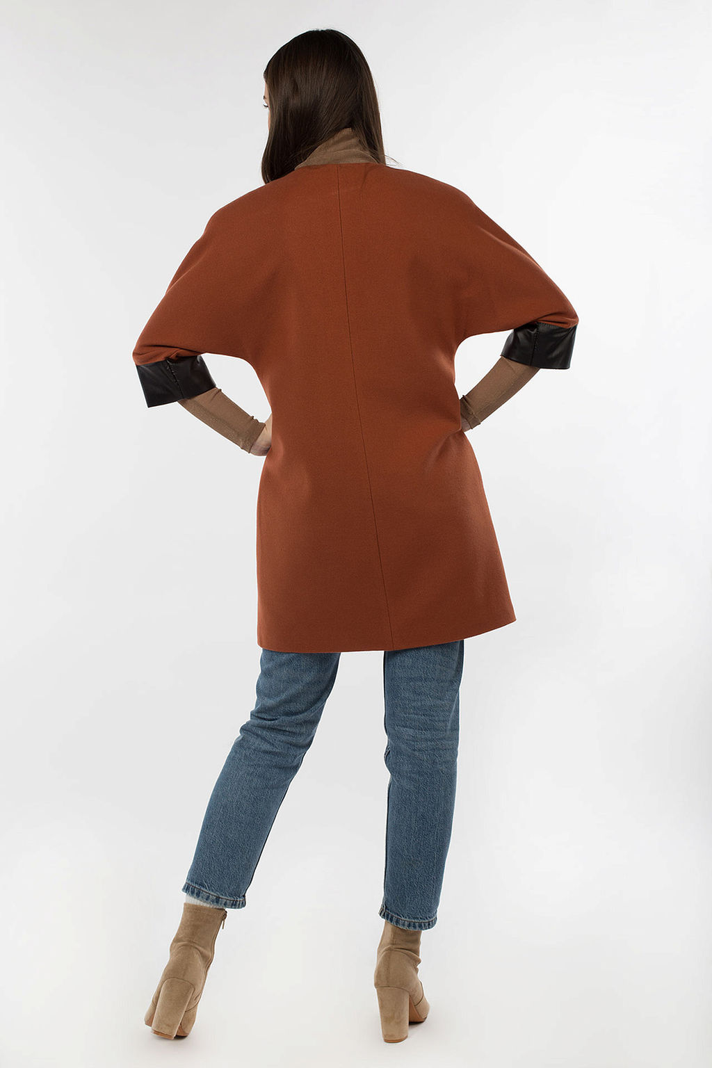 13-1078 ПАЛЬТО ЖЕНСКОЕ ДЕМИСЕЗОННОЕ - Империя пальто фото 3