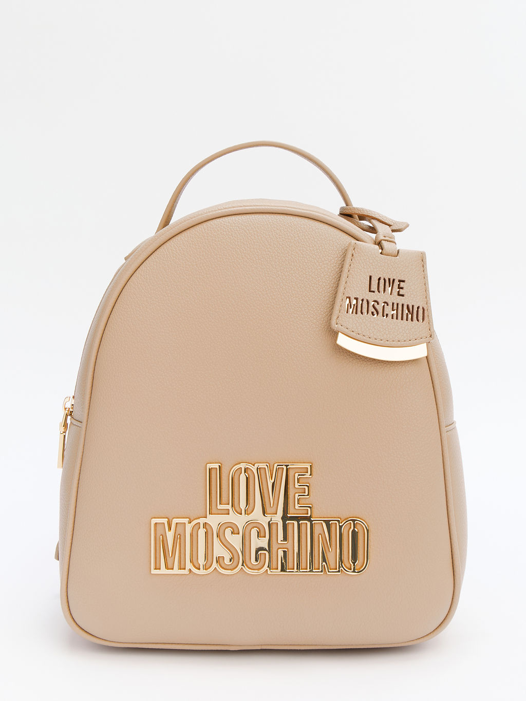 Женский рюкзак LOVE MOSCHINO CUT OUT LOGO Артикул 4192233, серовато-бежевый  фото 4