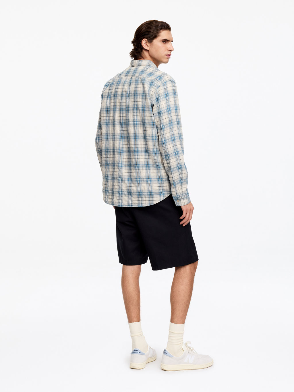 Camisa de franela de corte regular - H&m фото 6