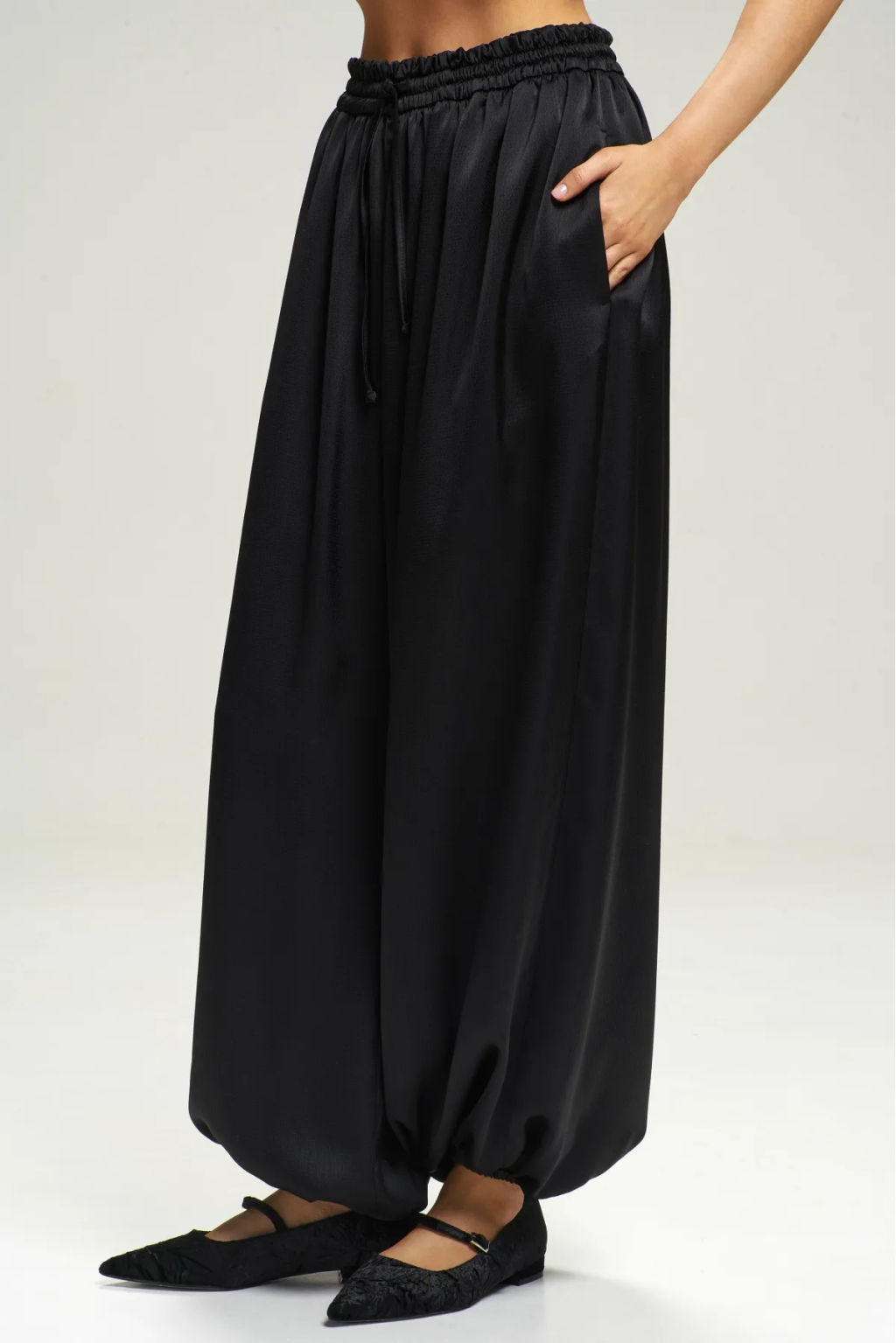 Брюки-алладины Black