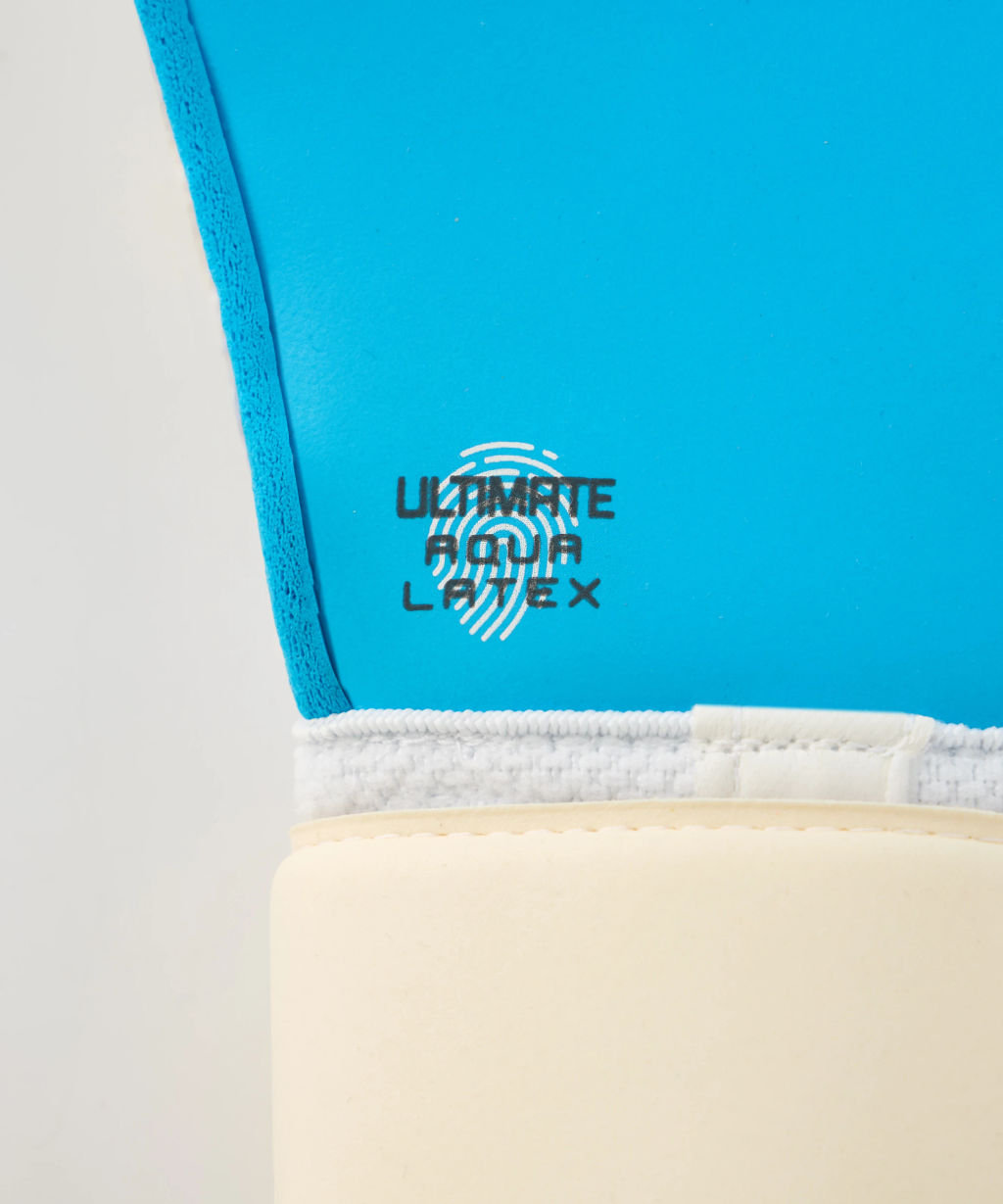 Перчатки вратарские JOGEL Legend UL4 Aqua Roll Negative, белый  фото 5