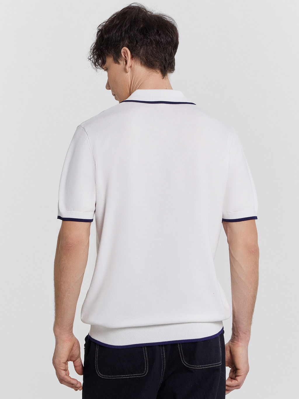 Поло мужское Mark Formelle кремовое из вискозы фото 2