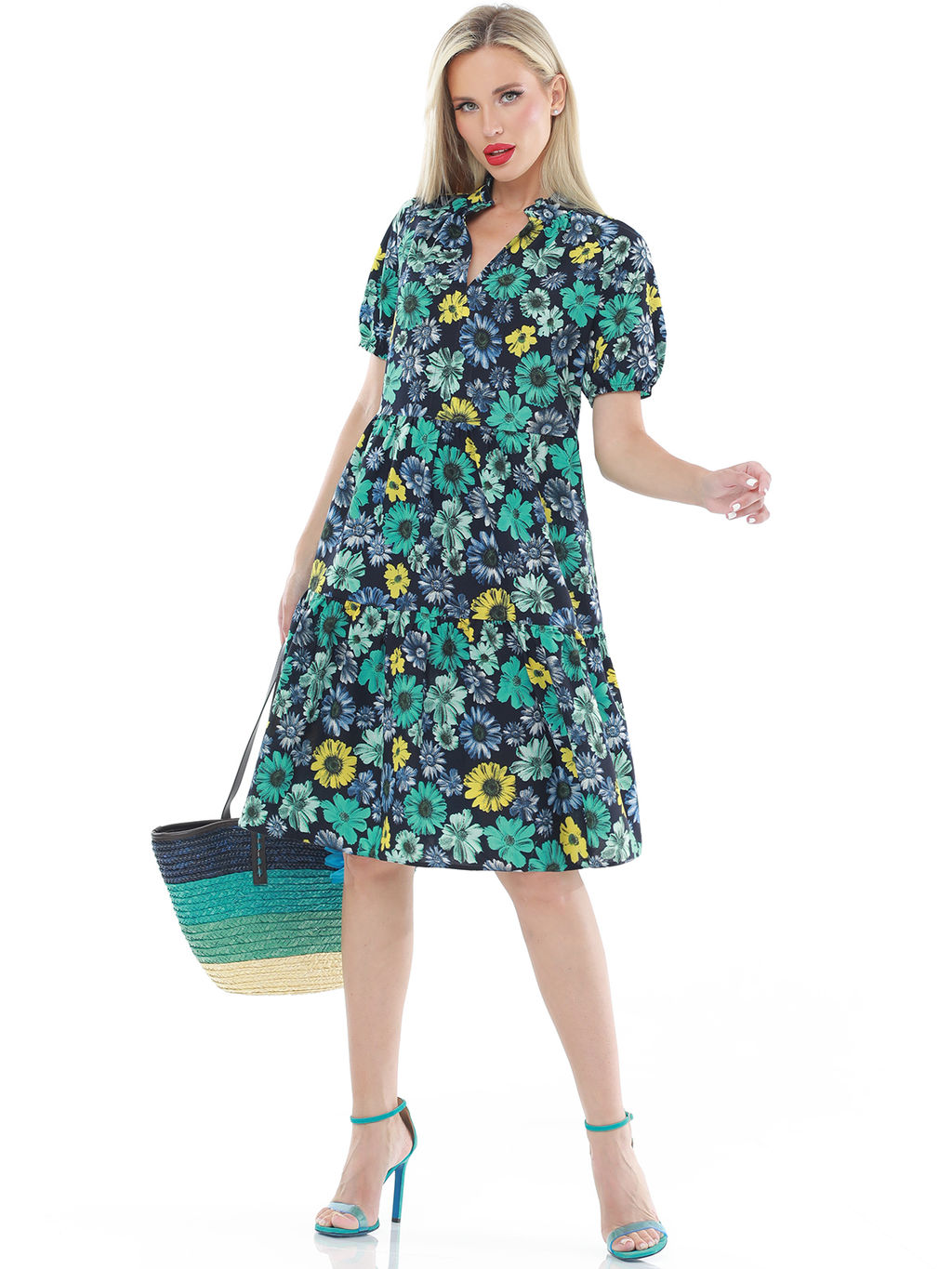 Платье Цветочный парфюм, браво - Dstrend фото 7