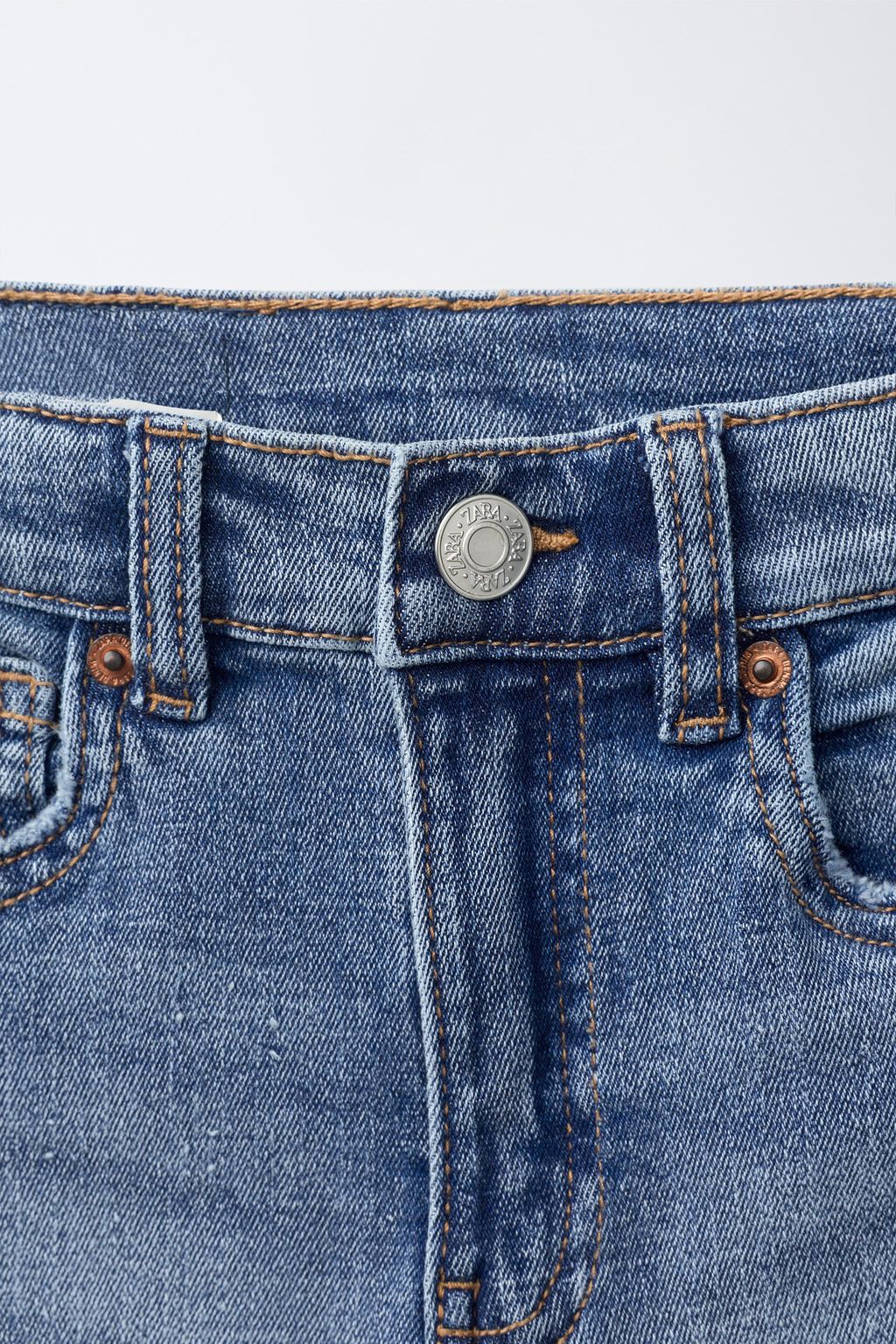 DENIM SKINNY ROTOS / Azul - Zara фото 2