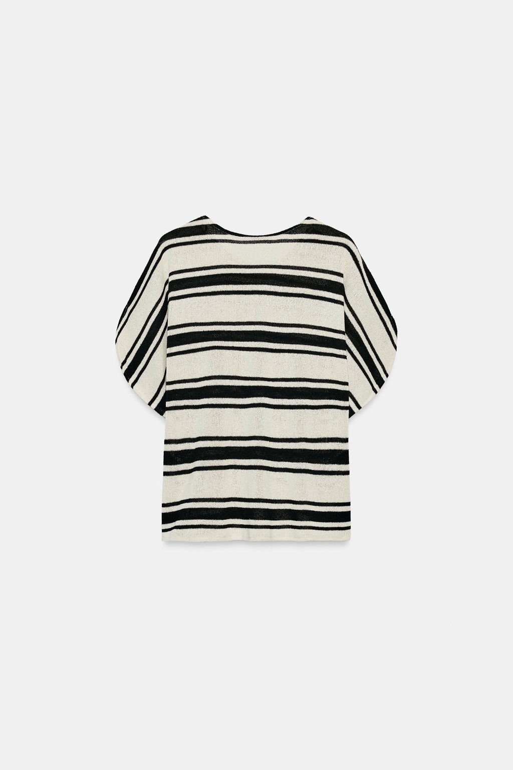 TOP R?STICO MANGA CAPA / Crudo / Negro - Zara фото 9