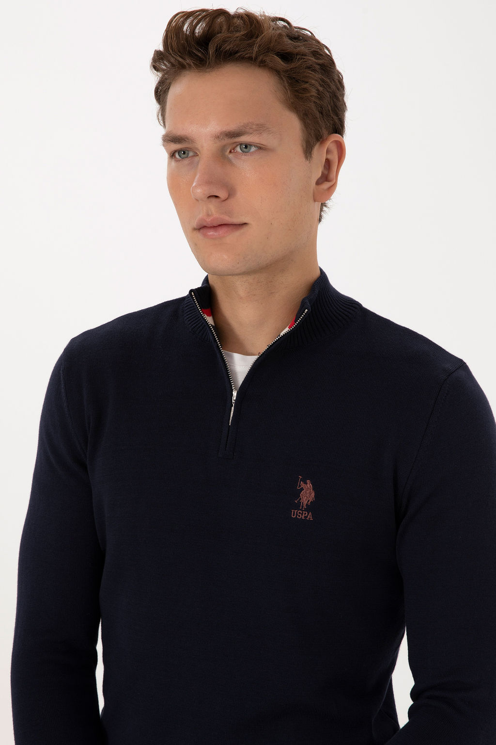 Erkek Lacivert Kazak - U.s. polo assn фото 9
