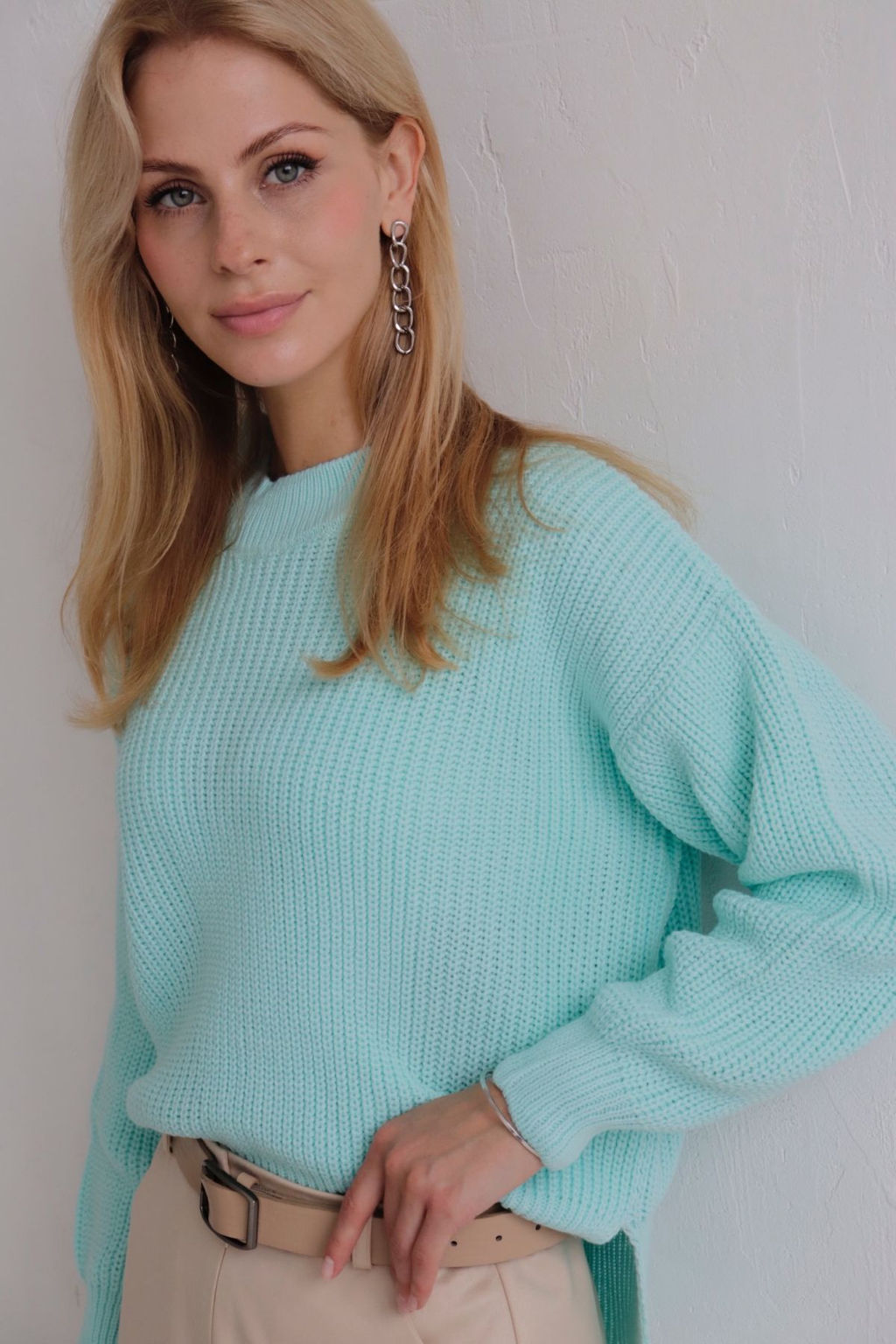 Martichelli Джемпер голубой  фото 24