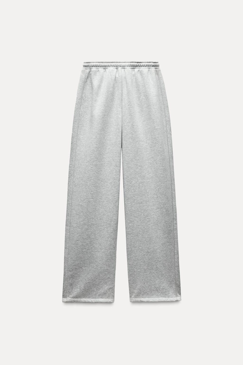 STRAIGHT PLUSH TROUSERS - Zara фото 26
