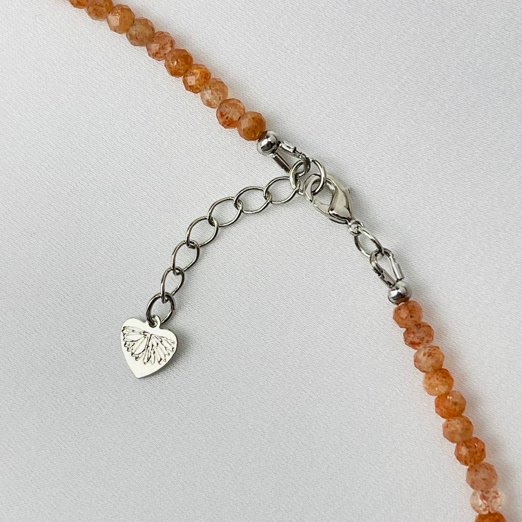 Бусы из Солнечного камня огранка 40 см +