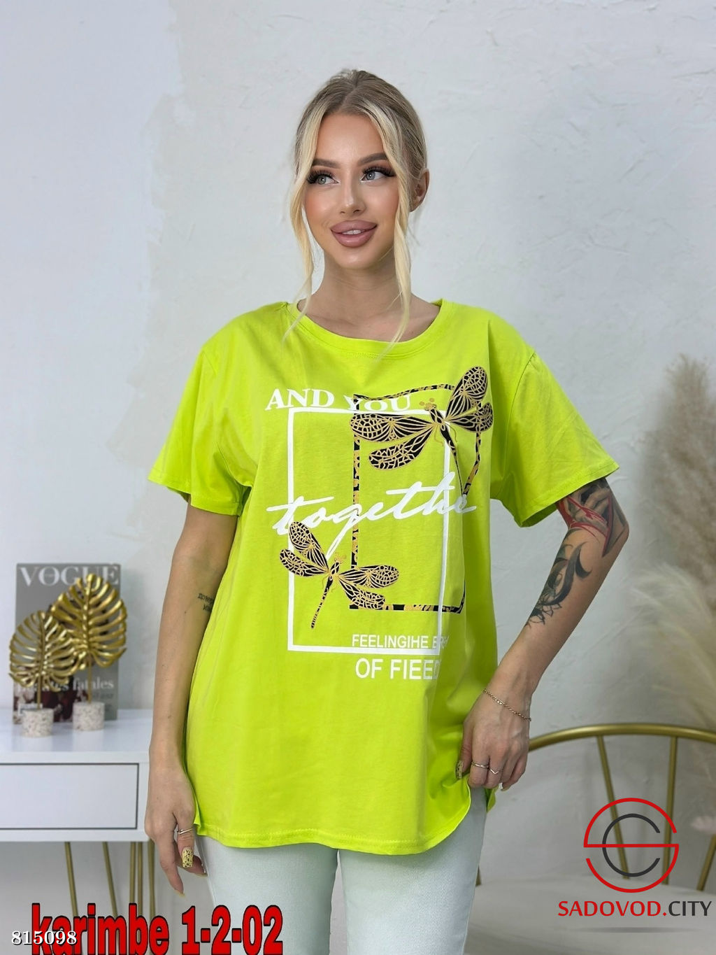 Футболка женская с рисунком