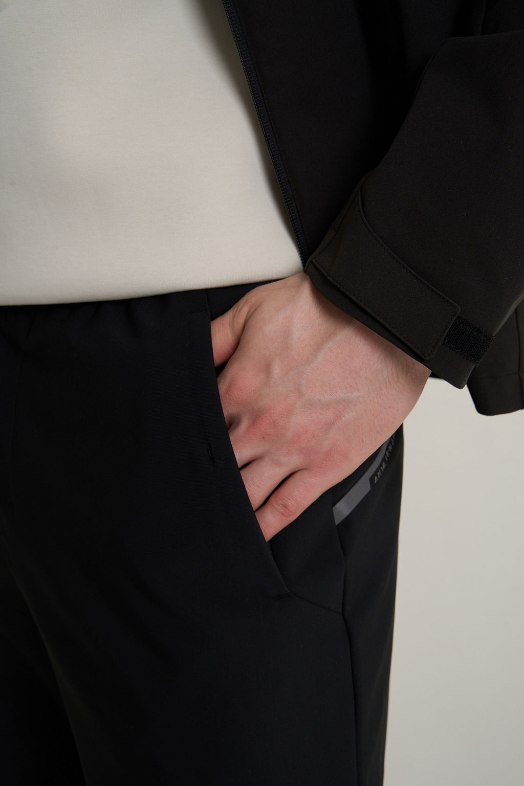 Куртка Черный ANTA TRN Woven Track Top фото 7