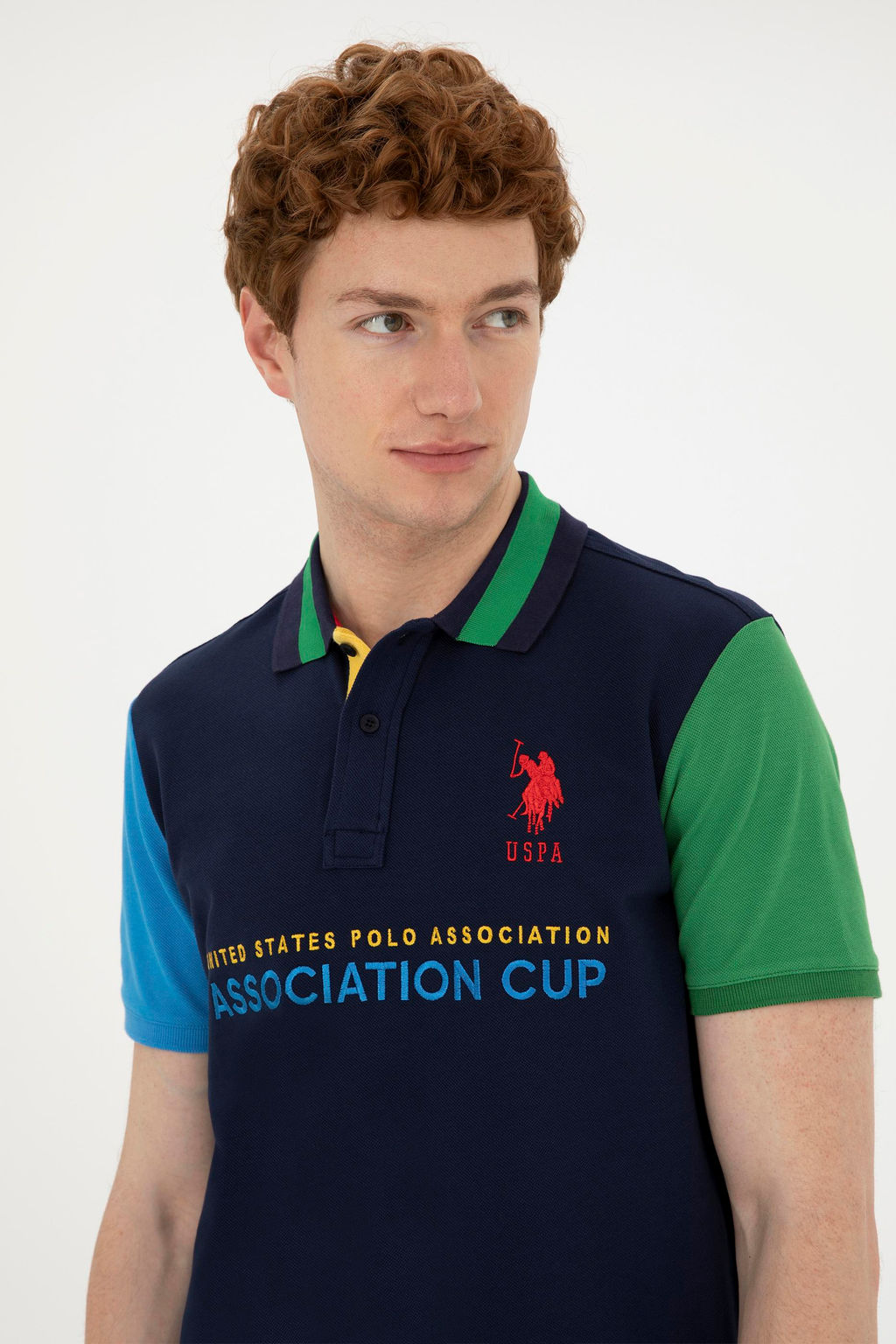 Мужская темно-синяя футболка Неожиданная скидка в корзине - U.s. polo assn фото 9