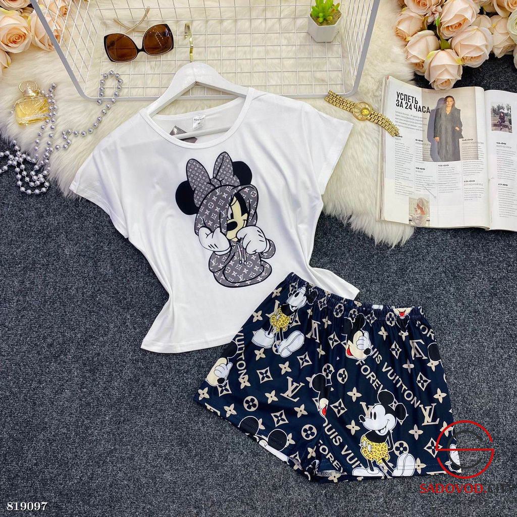 Пижама женская с рисунком