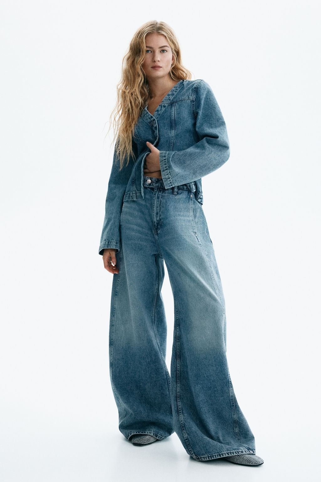 Barrel High Jeans - H&m фото 3