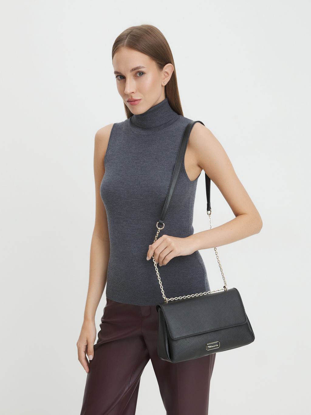 Кросс-боди TAMARIS Anja Артикул 4370606, черный  фото 7