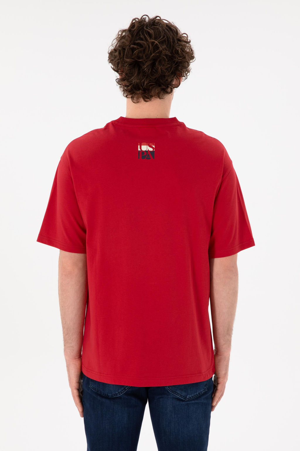 Erkek Comfort Fit Bisiklet Yaka K_rm_z_ Ti__rt Sepette S_rpriz _ndirim - U.s. polo assn фото 6