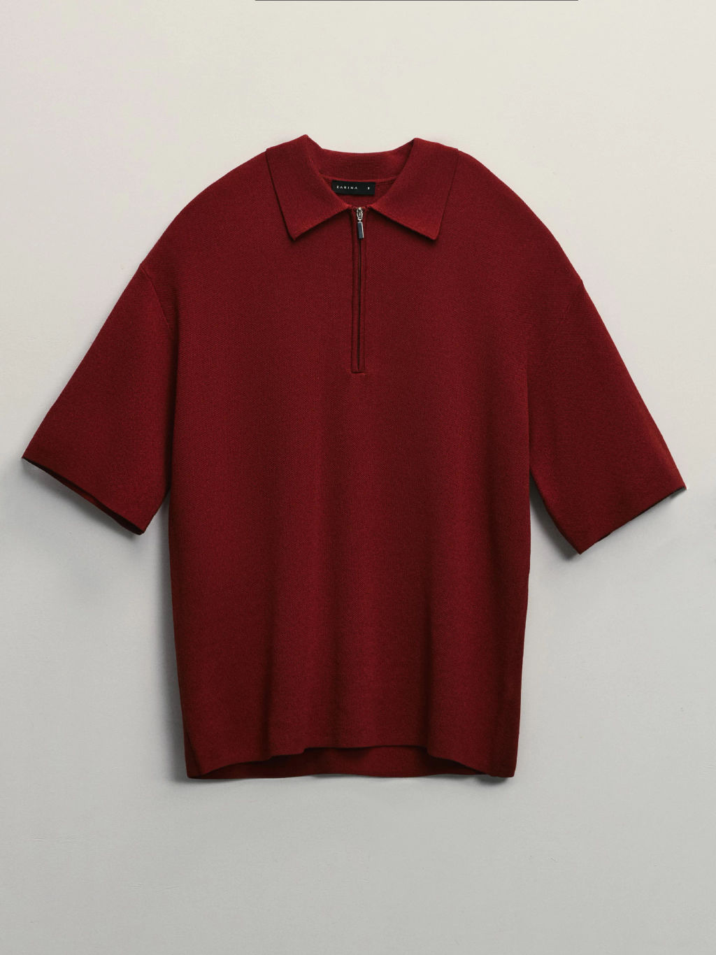 Джемпер с отложным воротником на молнии / Zarina  фото 7