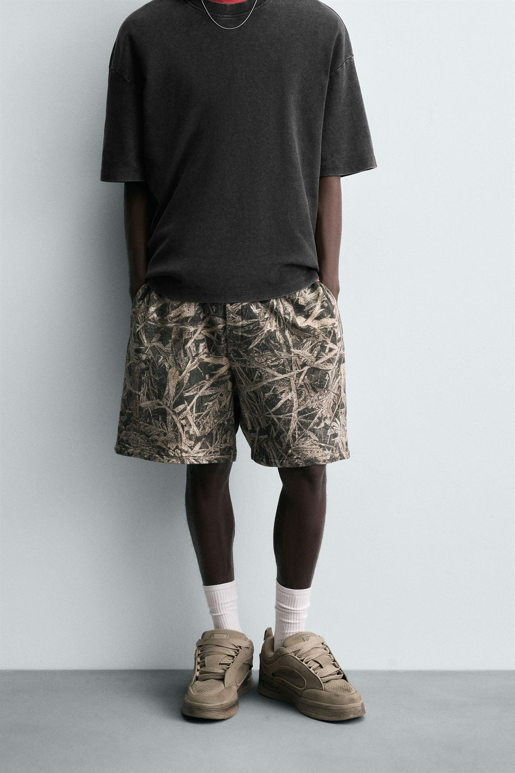 ABSTRACT PRINT BERMUDA SHORTS - Zara фото 2
