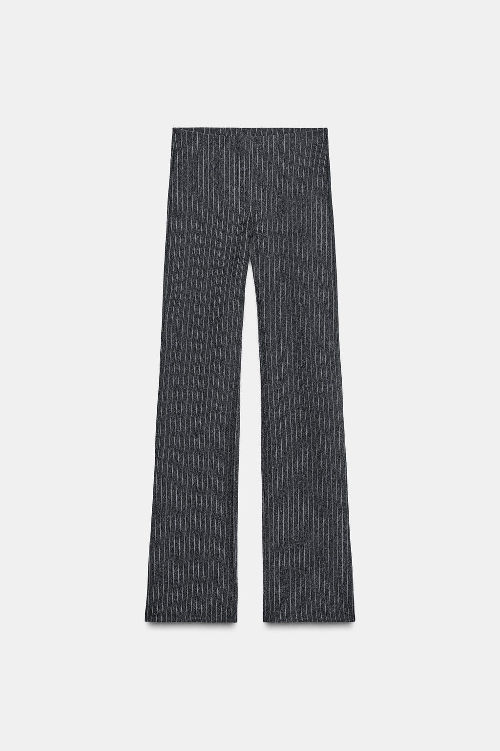 PINSTRIPE FLARE TROUSERS - Zara фото 7