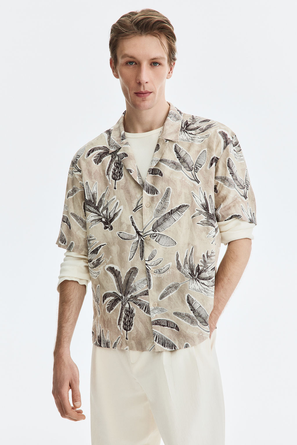 Camisa resort Relaxed Fit - H&m фото 6