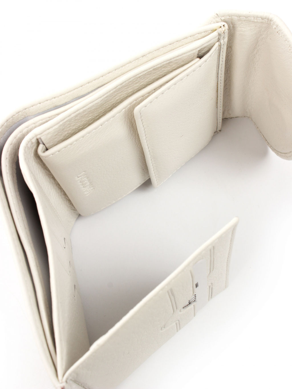 LACCOMA кошелек LA-2075-белый натуральная кожа