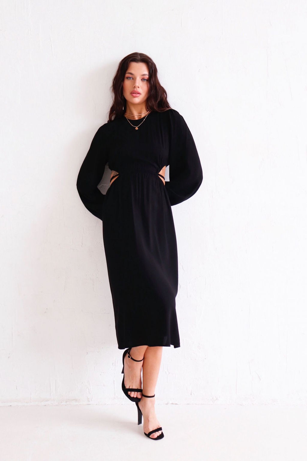 11278 Платье чёрное - Martichelli фото 10