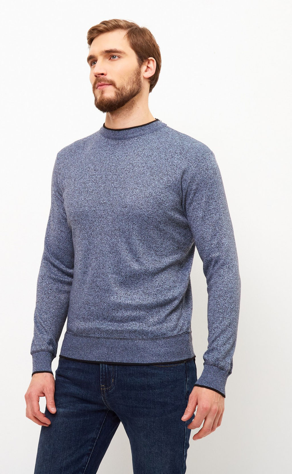 Джемпер F121-01-3 d.grey - Fine joyce фото 3