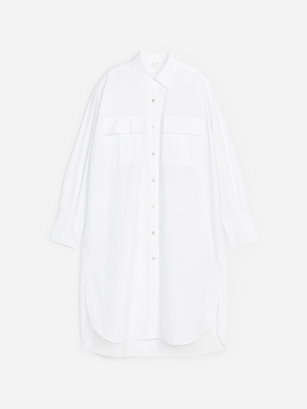 Vestido camisero de algod?n