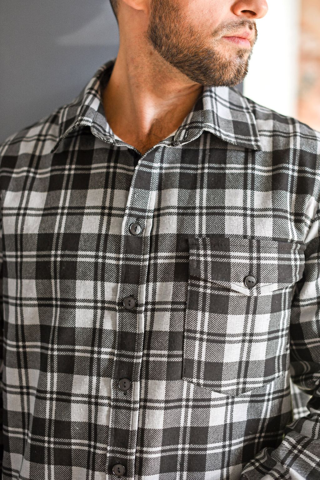 Сорочка рубашка Фланель 100% хлопок - Оптима фото 2