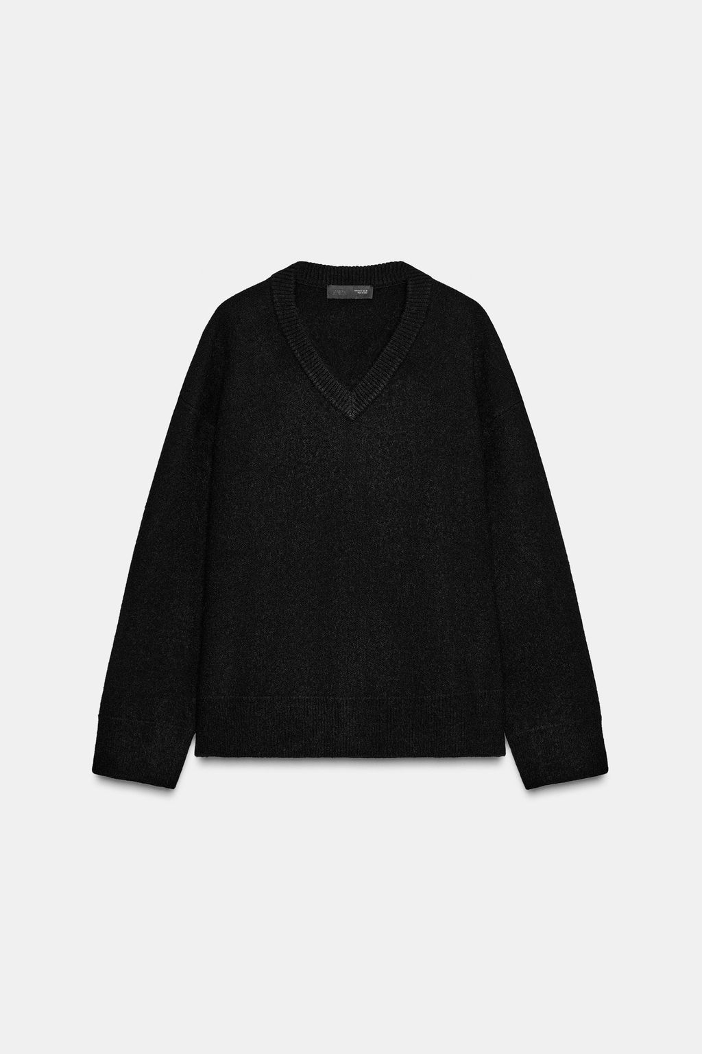 PLAIN KNIT V-NECK JUMPER - Zara фото 12