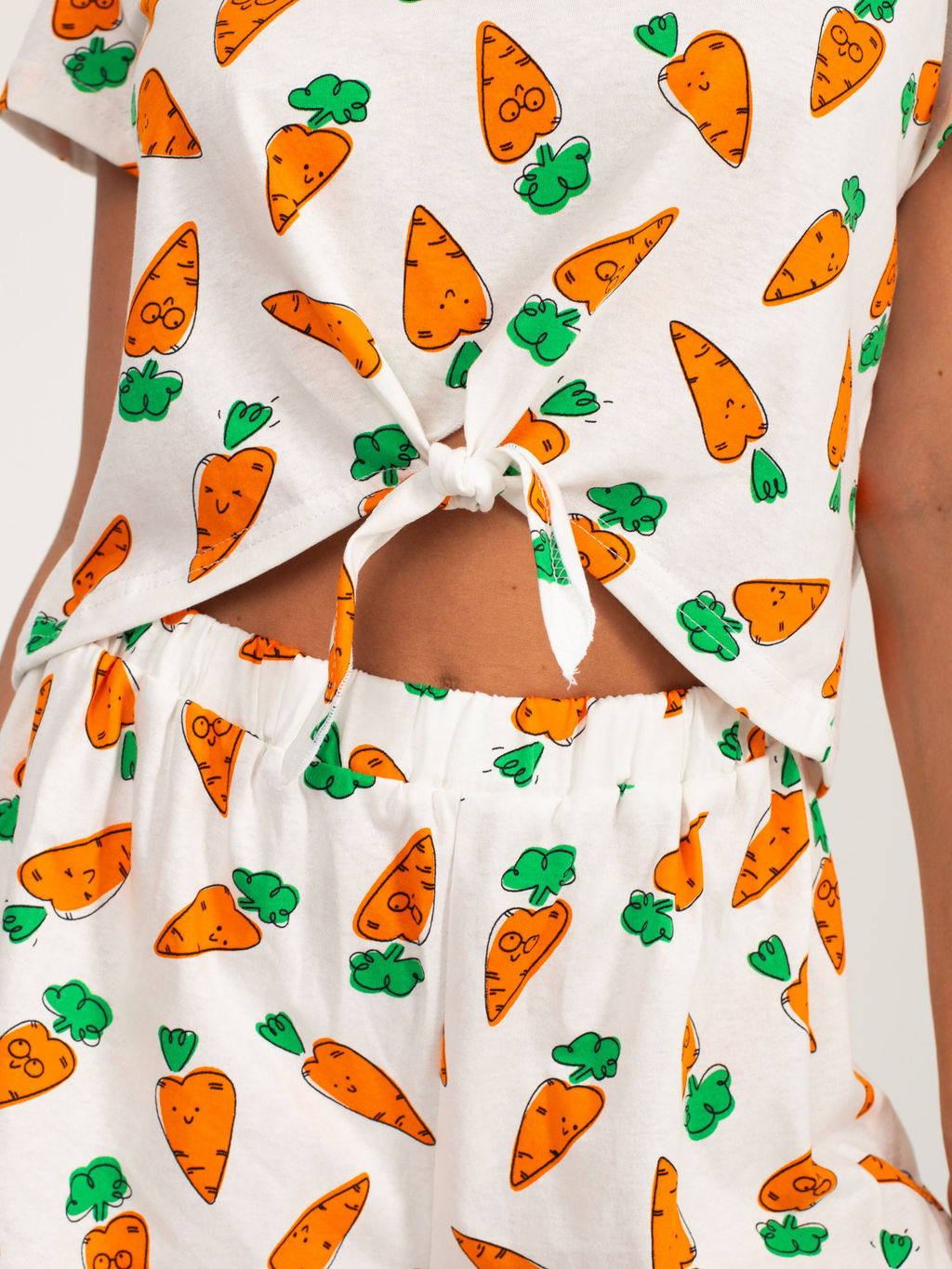 Костюм женский кулирка с шортами КЕЙТ МОРКОВКИ - Domtrik фото 8