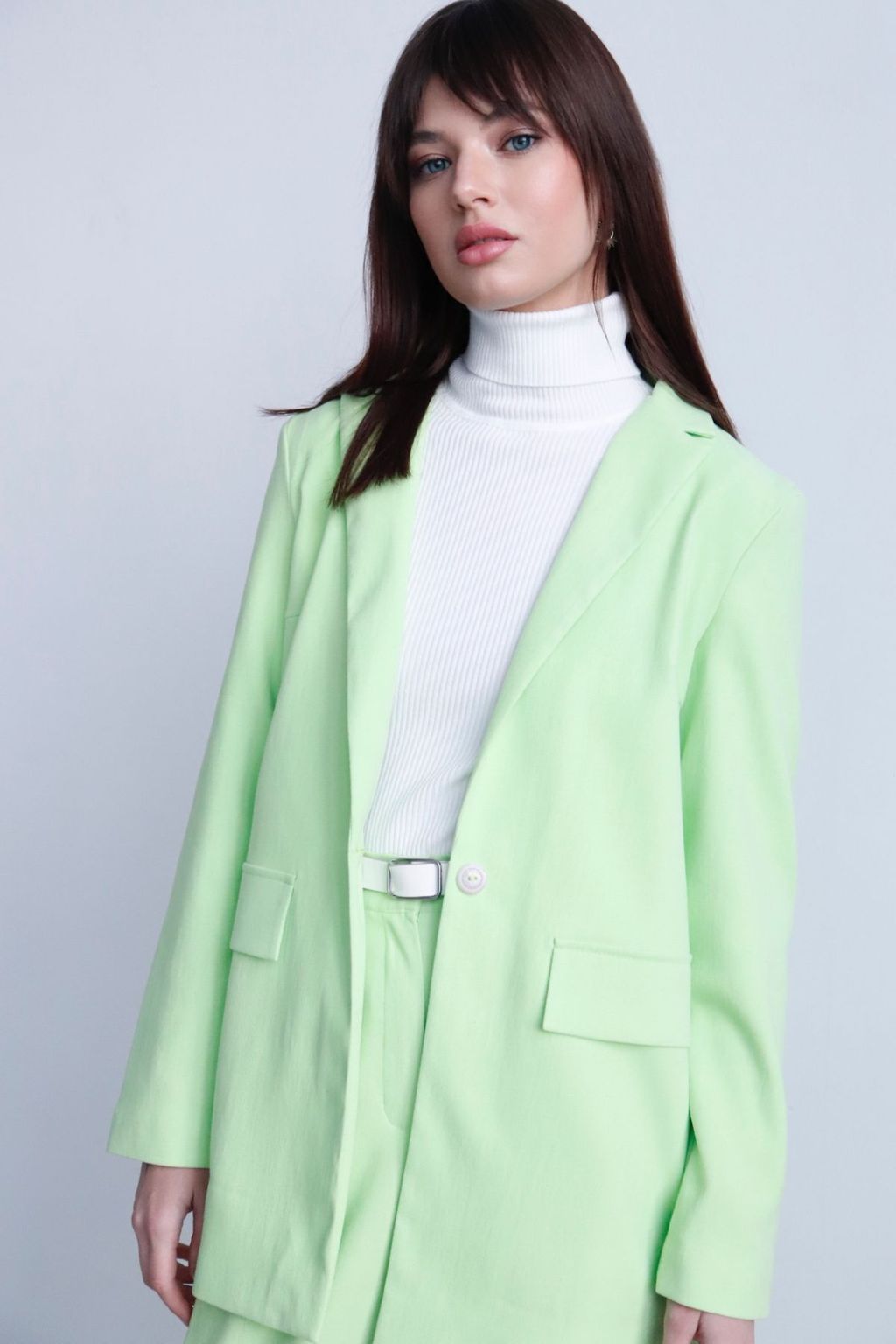 Жакет удлинённый с английским воротником - Martichelli фото 60