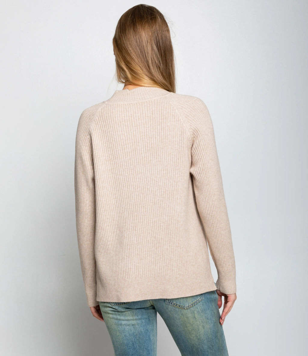 Джемпер #КТ8210, бежевый