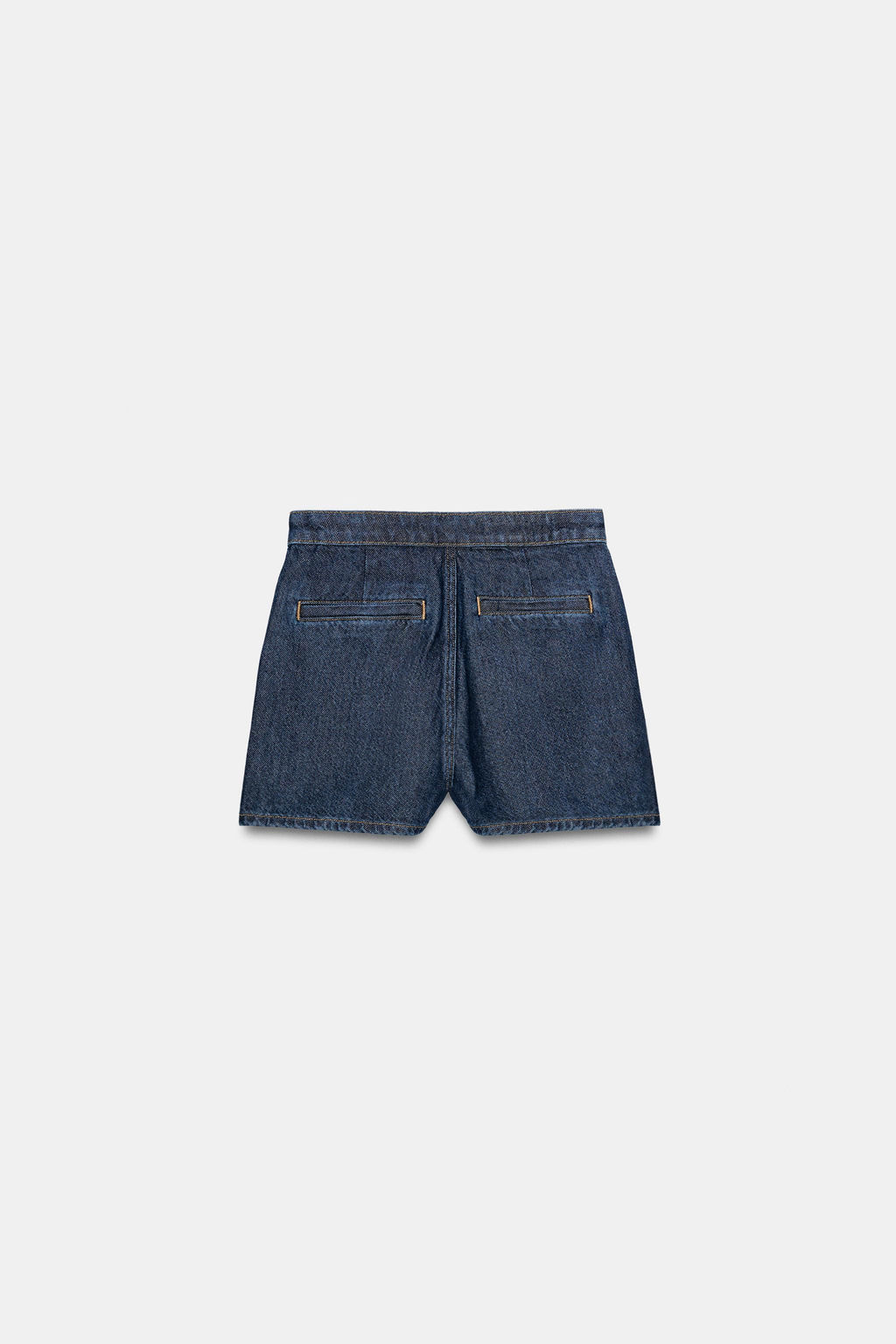 FALDA PANTAL?N Z1975 CRUZADA DENIM HEBILLA / Azul - Zara фото 8