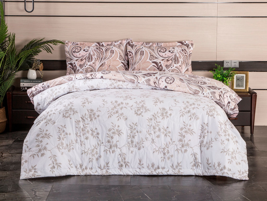 Комплект с одеялом Божена (капучино молоко)