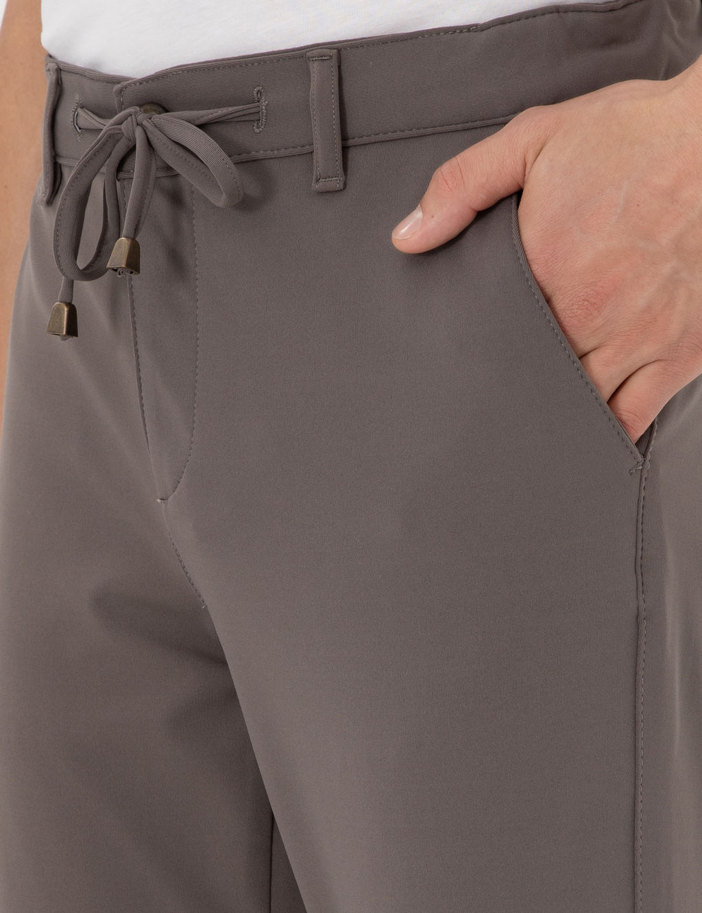 Vizon Slim Fit Esnek Jogger Kanvas Pantolon