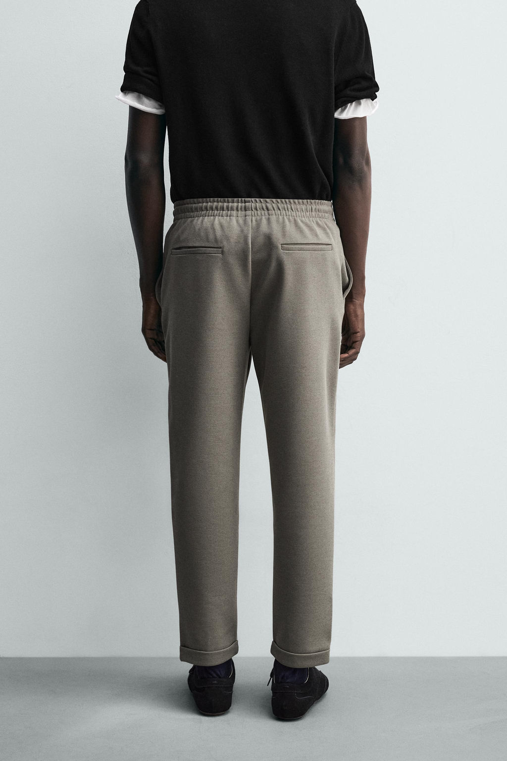PANTAL?N CINTURA JOGGER EASY CARE / Khaki claro - Zara фото 3