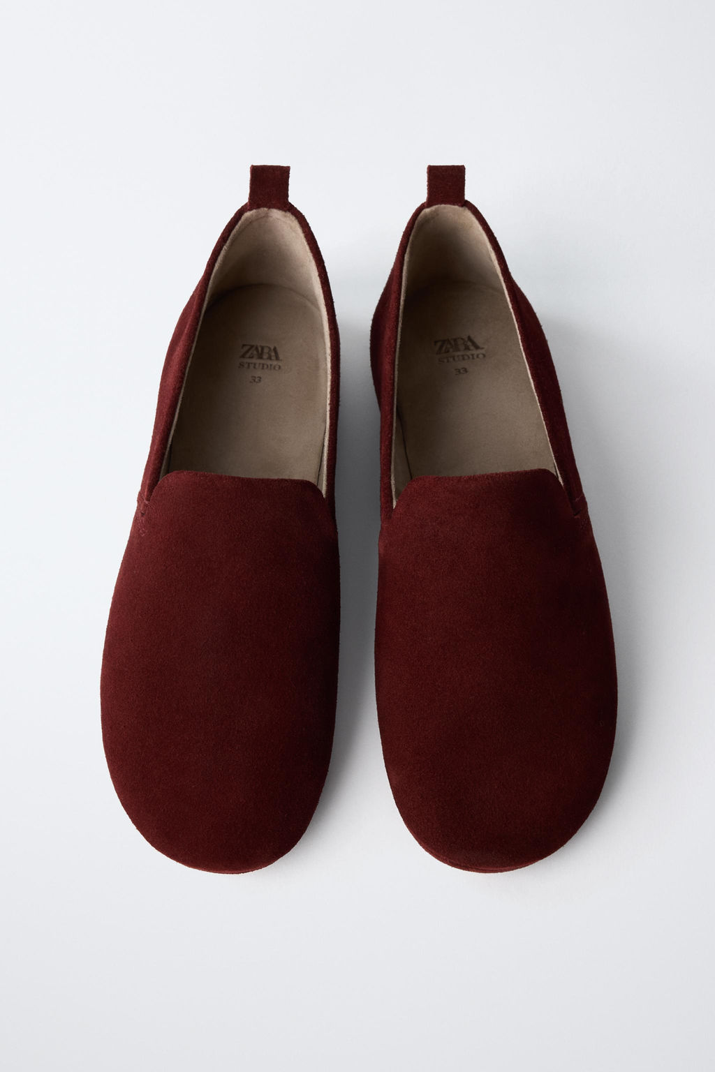 BABUCHA PIEL LIMITED EDITION / Rojo Burdeos - Zara фото 5