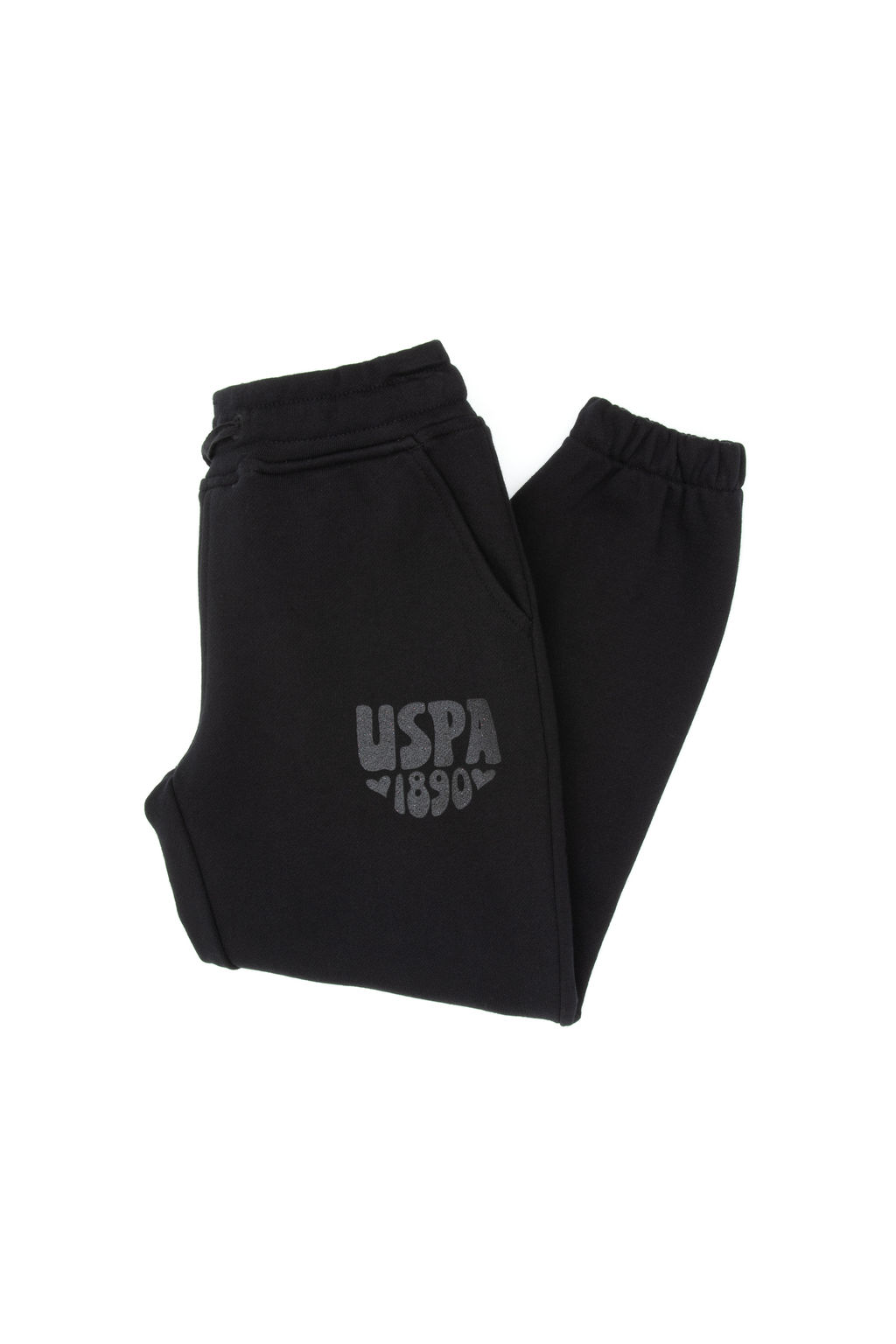 K_z _ocuk Siyah Simli Bask_ Detayl_ Jogger E_ofman Alt_ Sepette S_rpriz _ndirim - U.s. polo assn фото 9