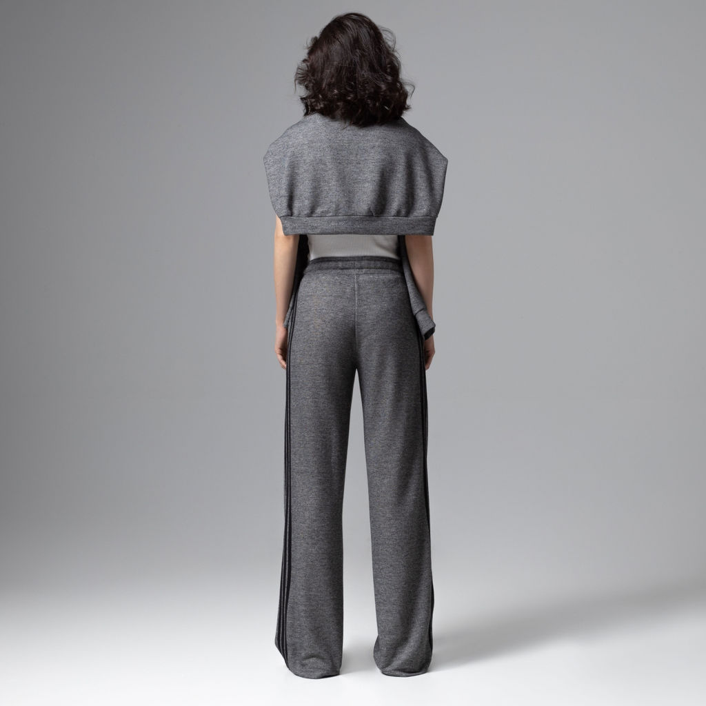 Брюки с лампасами, Смелый выход (серый) - Charutti фото 11