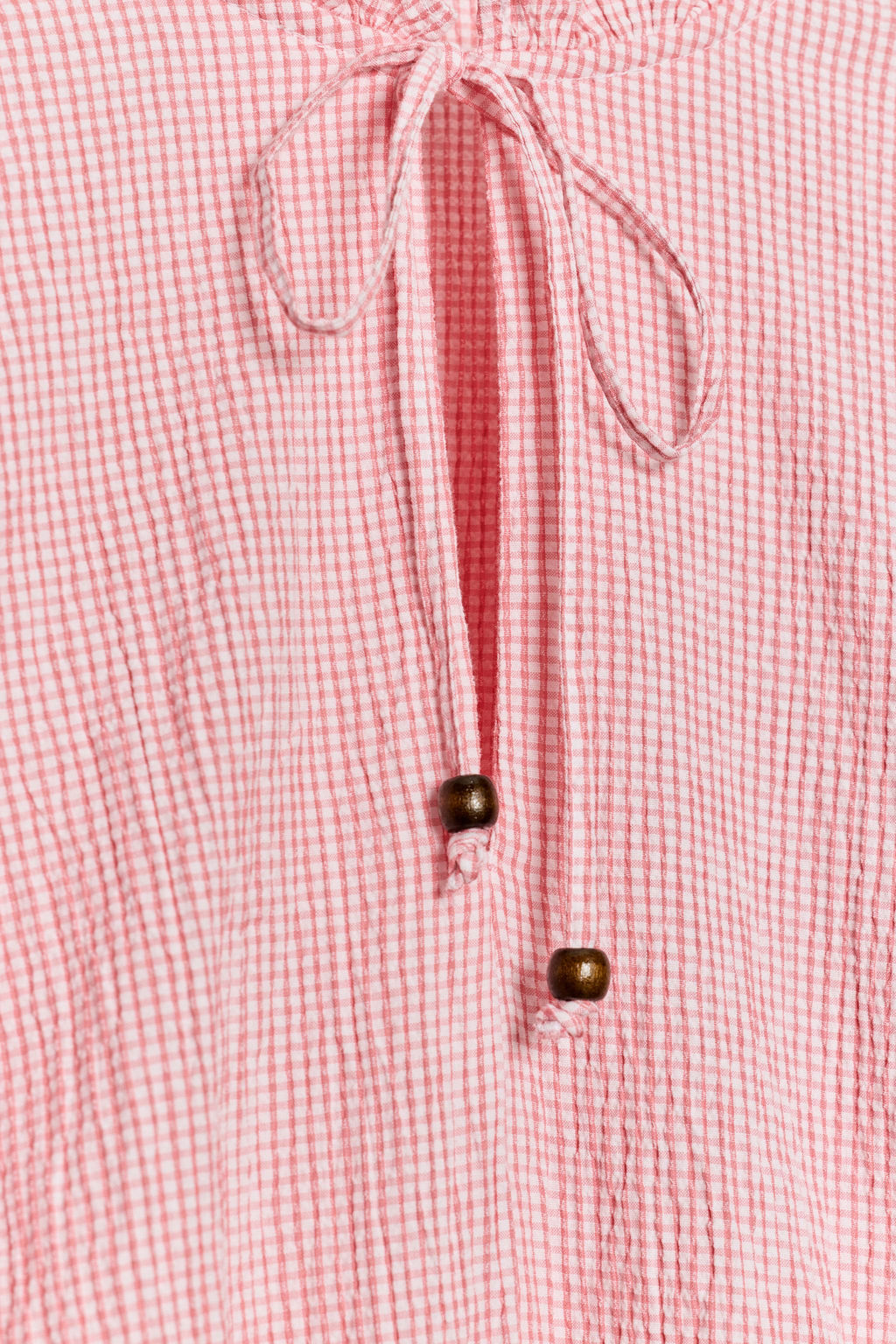 BLUSA CUADRO VICHY / Multicolor