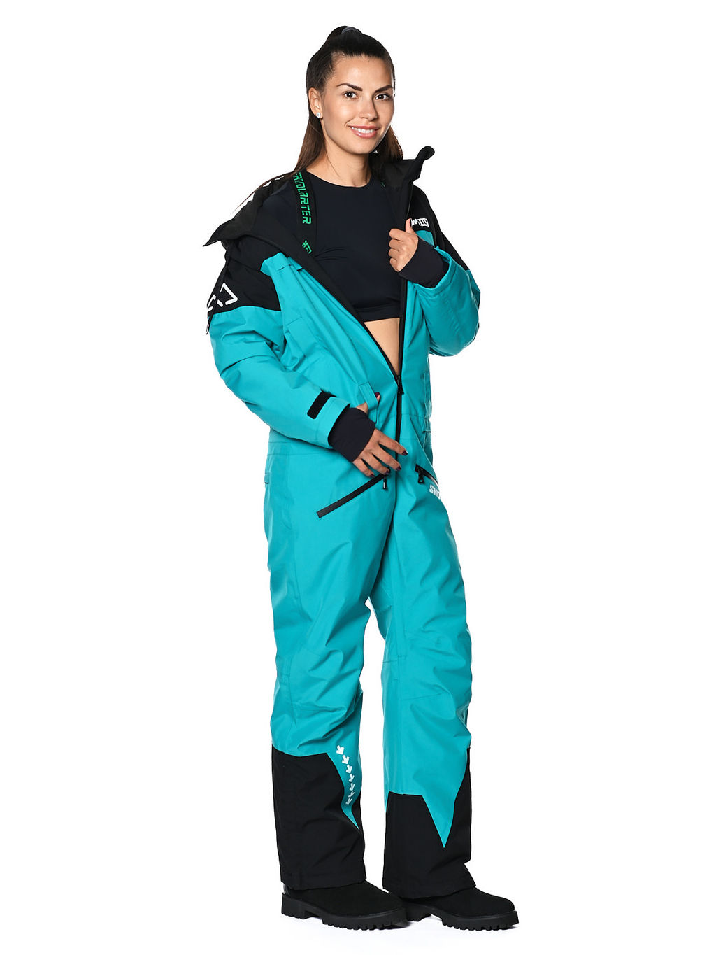 Комбинезон BB-0193 Бирюзовый