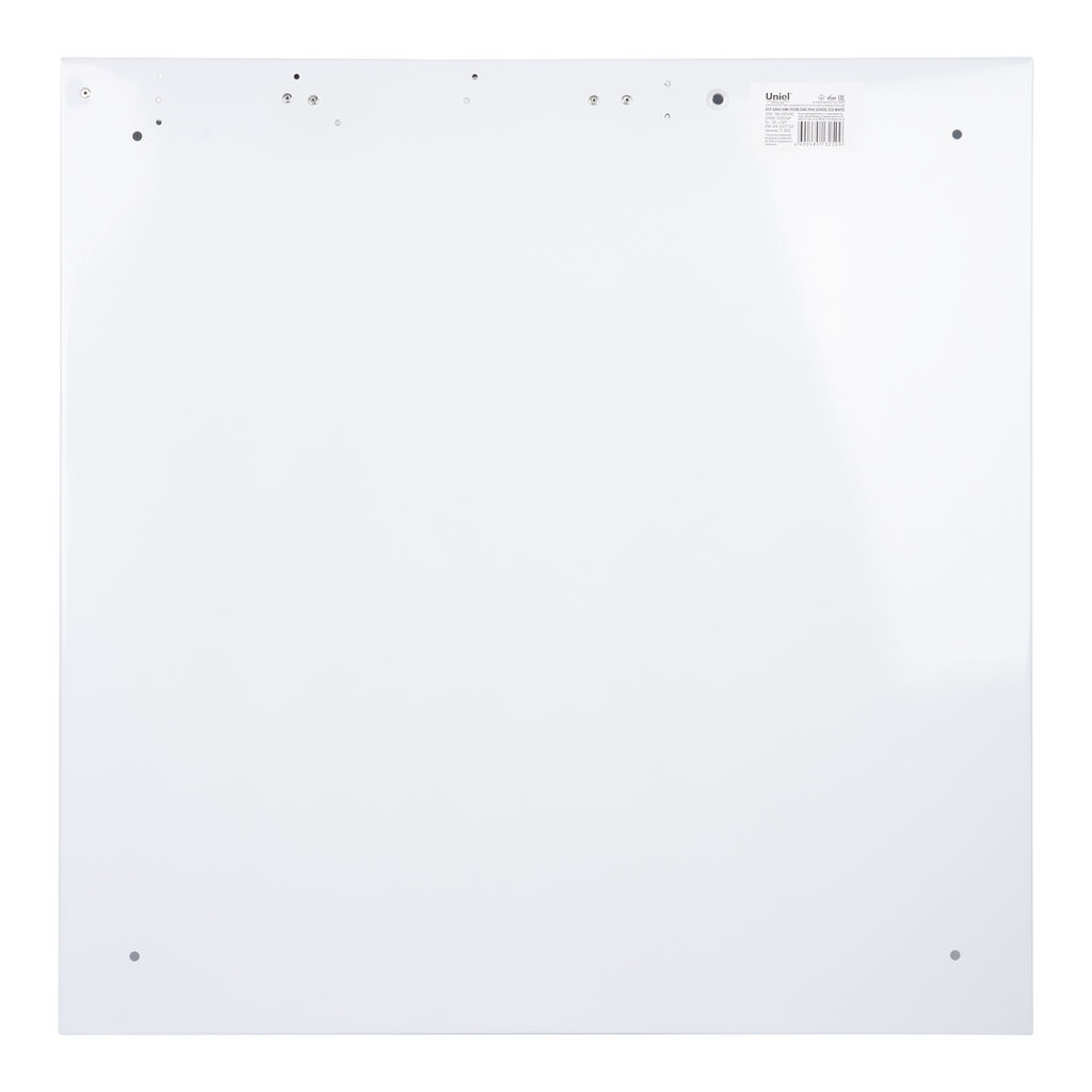 ULP-6060 36W/3950К/EMG IP40 SCHOOL ECO WHITE Светильник светодиодный потолочный универсальный с БАП. Белый свет (3950K). 5250Лм. Корпус белый. В комплекте с и/п. ТМ Uniel.