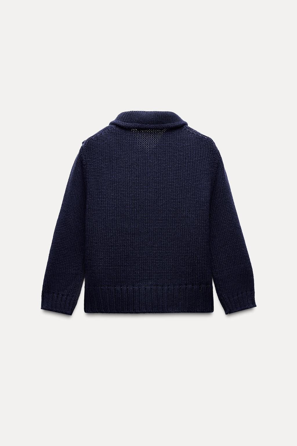 3/4 LENGTH SLEEVE KNIT CARDIGAN - Zara фото 8